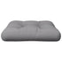 Pallet Cushion Grey 60x60x12 cm Fabric