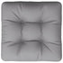 Pallet Cushion Grey 60x60x12 cm Fabric