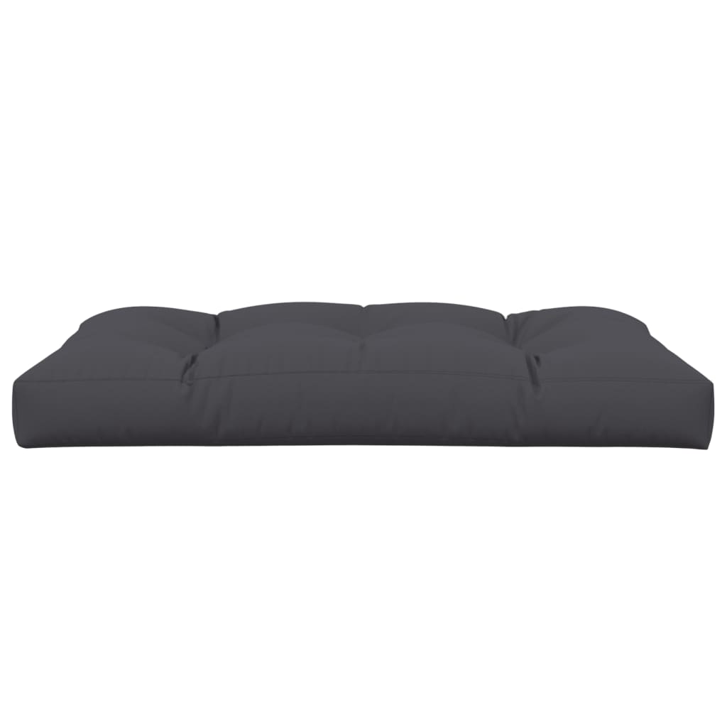 Pallet Cushion Anthracite 120x80x12 cm Fabric