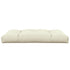 Pallet Cushion Cream 120x80x12 cm Fabric