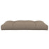 Pallet Cushion Taupe 120x80x12 cm Fabric