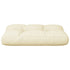 Pallet Cushion Cream 50x40x12 cm Fabric