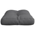 Pallet Cushion Anthracite 60x40x12 cm Fabric