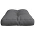 Pallet Cushion Anthracite 70x40x12 cm Fabric