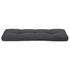 Pallet Cushion Anthracite 120x40x12 cm Fabric