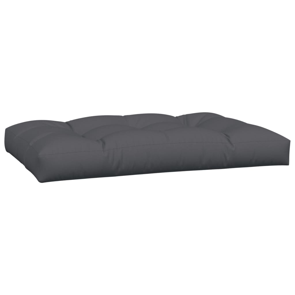 Pallet Cushions 2 pcs Anthracite Fabric