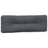 Pallet Cushions 2 pcs Anthracite Fabric