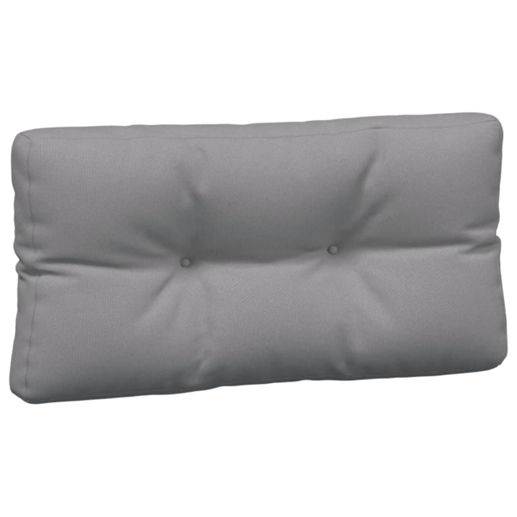 Pallet Cushions 3 pcs Grey Fabric