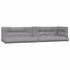 Pallet Cushions 5 pcs Grey Fabric