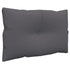 Pallet Cushions 2 pcs Anthracite Fabric