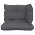 Pallet Cushions 3 pcs Anthracite Fabric