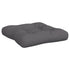 Pallet Cushions 3 pcs Anthracite Fabric