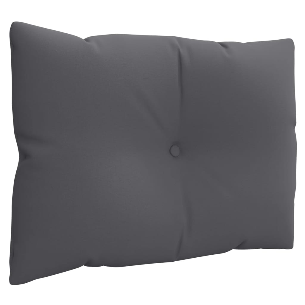 Pallet Cushions 3 pcs Anthracite Fabric