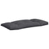 Pallet Cushions 2 pcs Anthracite Fabric