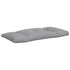 Pallet Cushions 2 pcs Grey Fabric