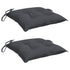 Chair Cushions 2 pcs Anthracite 50x50x7 cm Oxford Fabric