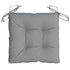 Chair Cushions 6 pcs Grey 50x50x7 cm Oxford Fabric