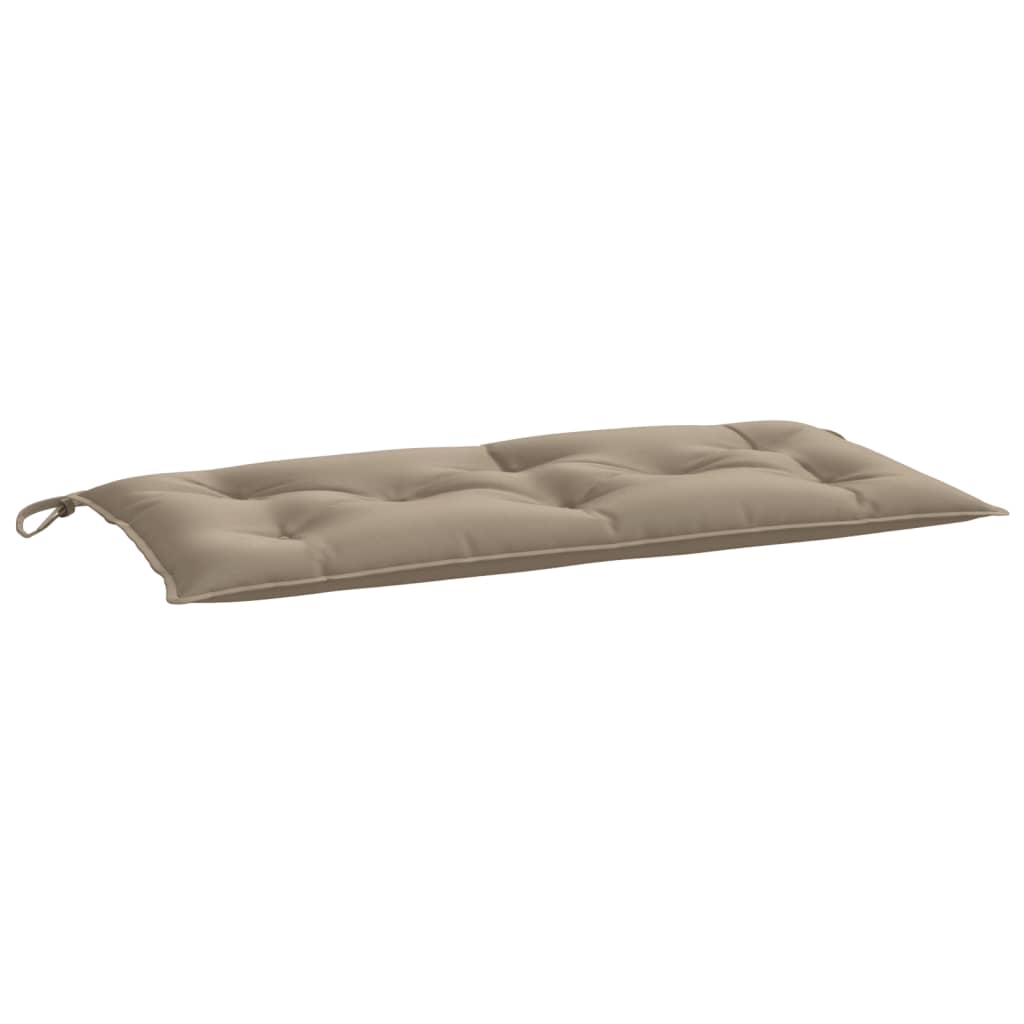 Garden Bench Cushion Taupe 100x50x7 cm Oxford Fabric