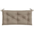 Garden Bench Cushion Taupe 100x50x7 cm Oxford Fabric