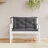 Garden Bench Cushions 2 pcs Anthracite 100x50x7 cm Oxford Fabric