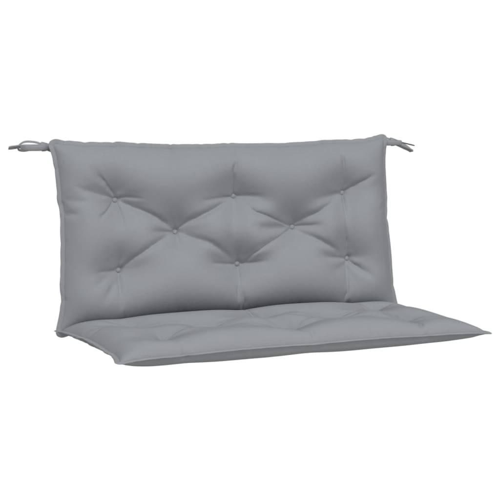 Garden Bench Cushions 2pcs Grey 100x50x7 cm Oxford Fabric