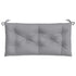 Garden Bench Cushions 2pcs Grey 100x50x7 cm Oxford Fabric