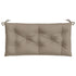 Garden Bench Cushions 2 pcs Taupe 100x50x7 cm Oxford Fabric