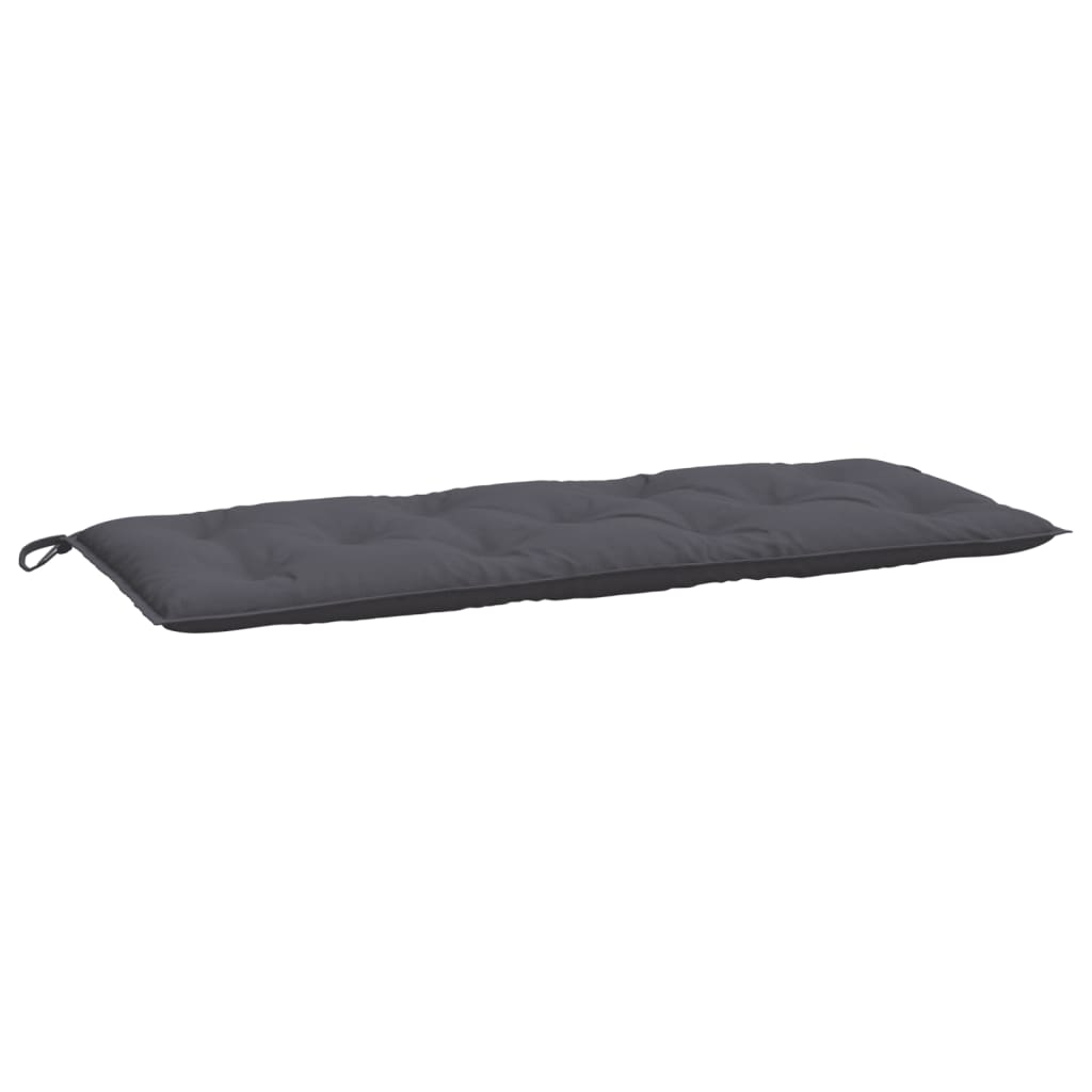 Garden Bench Cushions 2pcs Anthracite 120x50x7cm Oxford Fabric