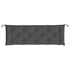 Garden Bench Cushions 2pcs Anthracite 150x50x7cm Oxford Fabric