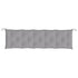 Garden Bench Cushions 2pcs Grey 180x50x7cm Oxford Fabric