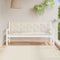 Garden Bench Cushions 2 pcs Cream White 180x50x7 cm Oxford Fabric