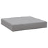 Pallet Cushions 2 pcs Grey Oxford Fabric