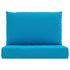 Pallet Cushions 2 pcs Light Blue Oxford Fabric