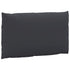 Pallet Cushions 2 pcs Black Oxford Fabric