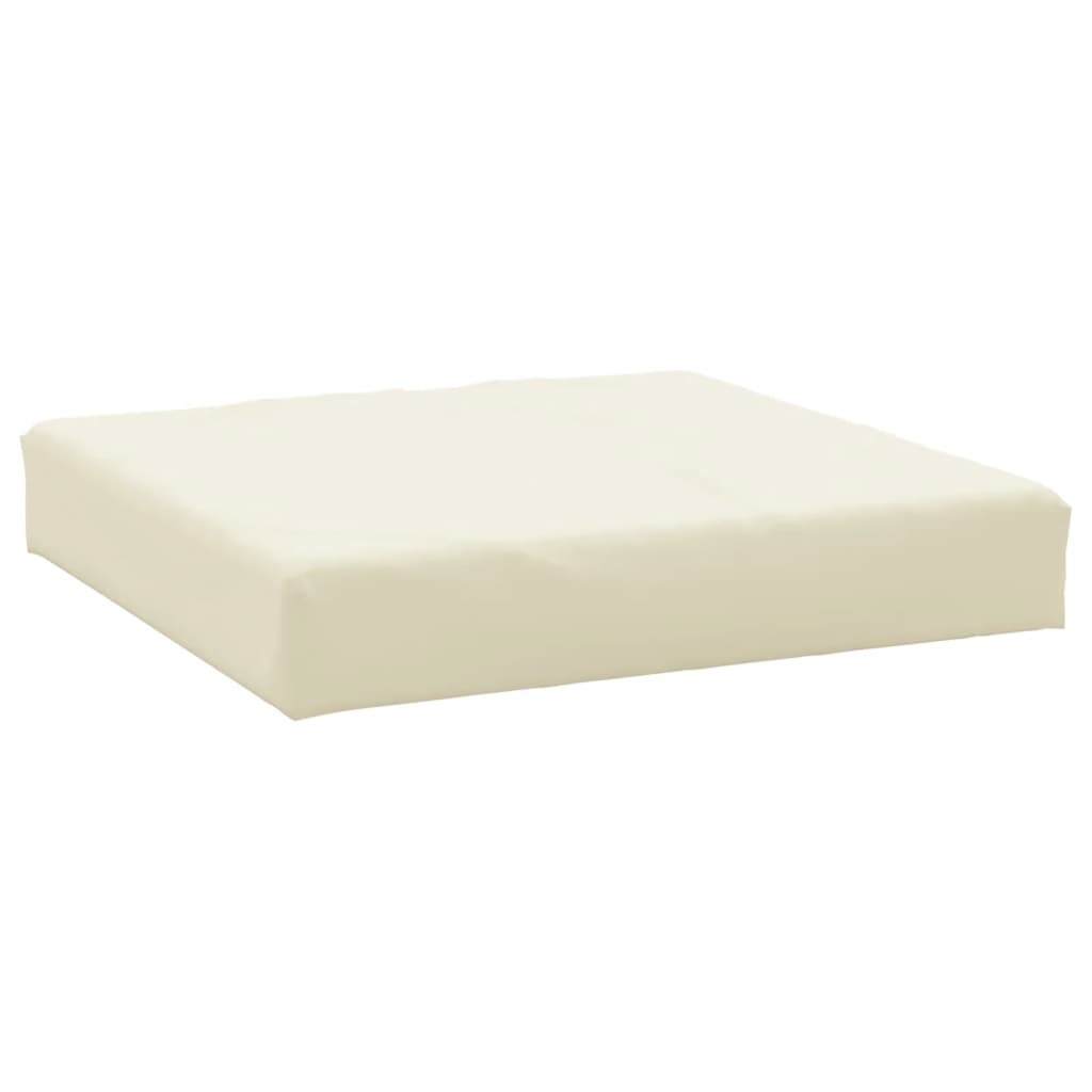 Pallet Cushion Cream 60x60x9.5 cm Oxford Fabric