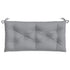 Garden Bench Cushion Grey 110x50x7 cm Oxford Fabric