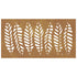 Garden Wall Decoration 105x55 cm Corten Steel Leaf Design