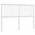 Metal Headboard White 137 cm Double