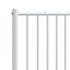 Metal Headboard White 152 cm Queen