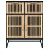 Sideboard Black 60x30x75 cm Engineered Wood