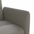 Sofa Bed with Cup Holders Taupe Fabric