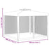 Gazebo with Double Roof Anthracite 3x3x2.68 m Fabric