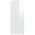 Sideboard High Gloss White 91x29.5x75 cm Engineered Wood