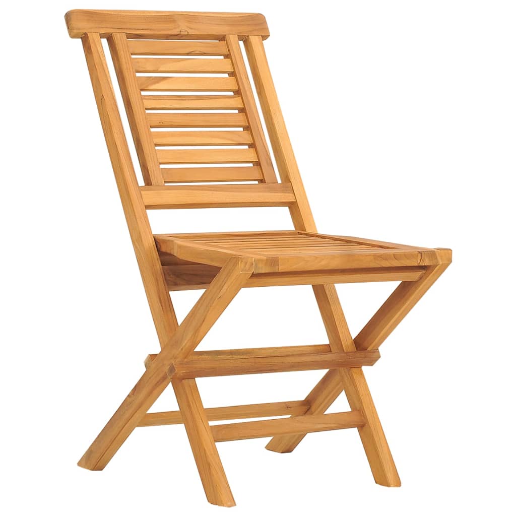 Folding Garden Chairs 4 pcs 47x63x90 cm Solid Wood Teak