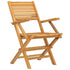 Folding Garden Chairs 6 pcs 55x62x90 cm Solid Wood Teak