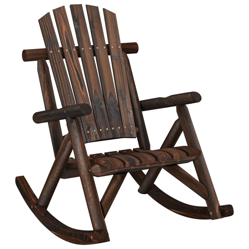 Garden Rocking Chair 69x96x101 cm Solid Wood Spruce