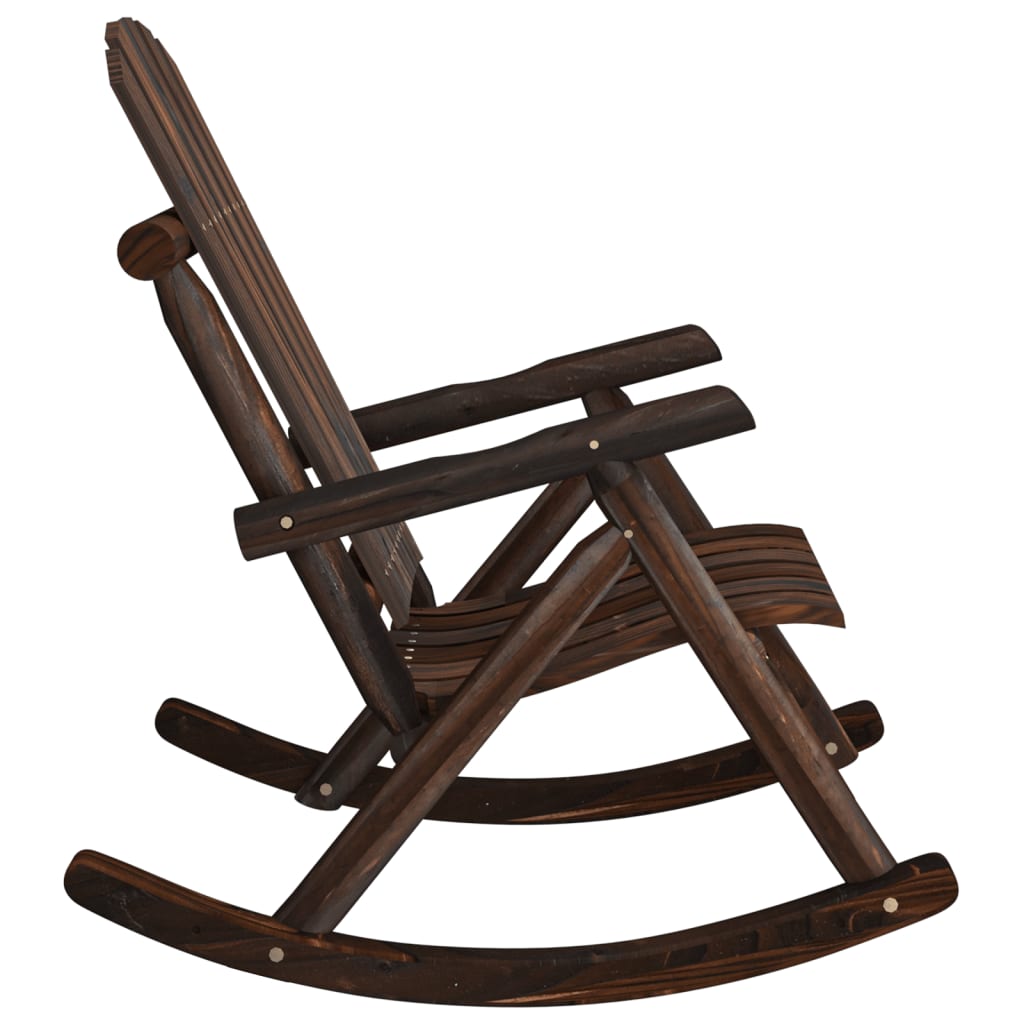 Garden Rocking Chair 69x96x101 cm Solid Wood Spruce