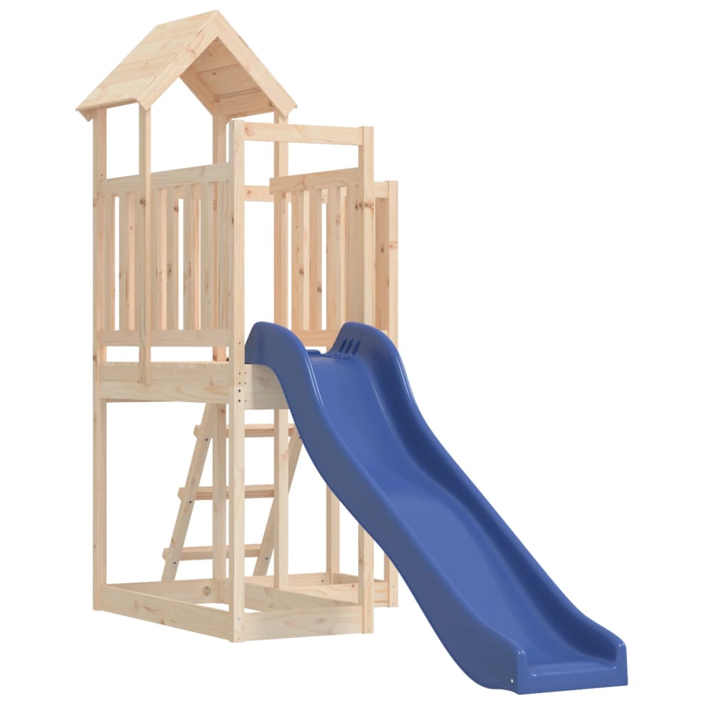 Outdoor Playset Solid Wood Pine