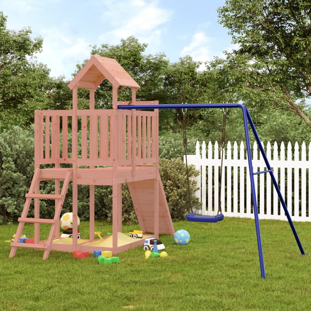 Outdoor Playset Solid Wood Douglas