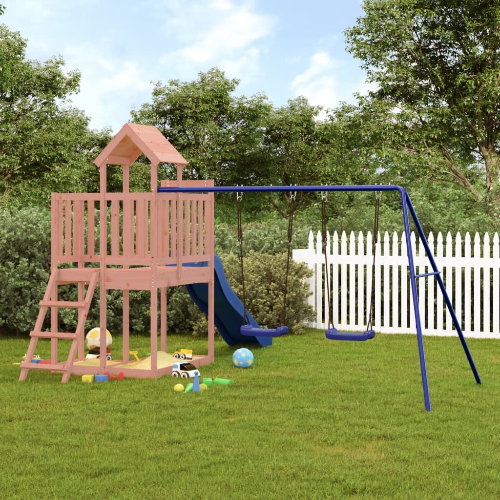 Outdoor Playset Solid Wood Douglas